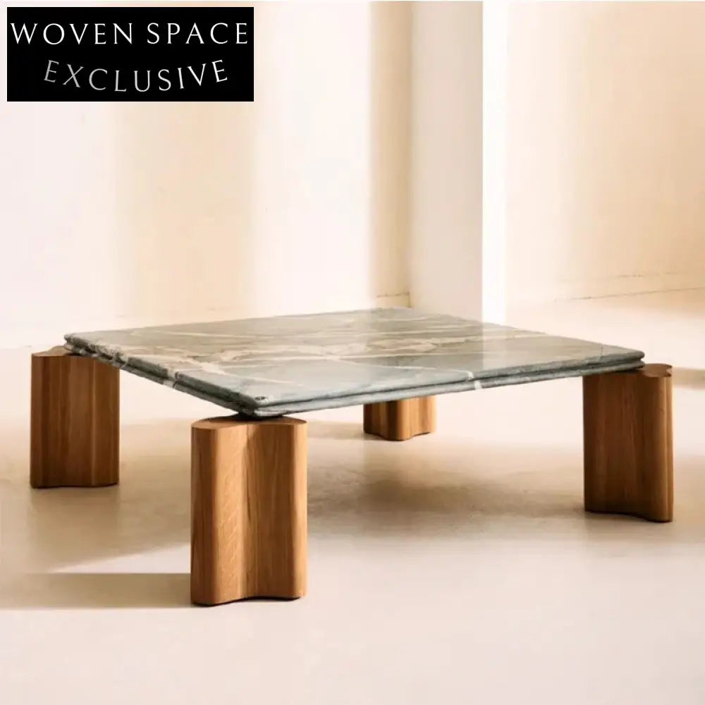 Luxury Natural Marble Round Coffee Table for Elegant Living Rooms Home