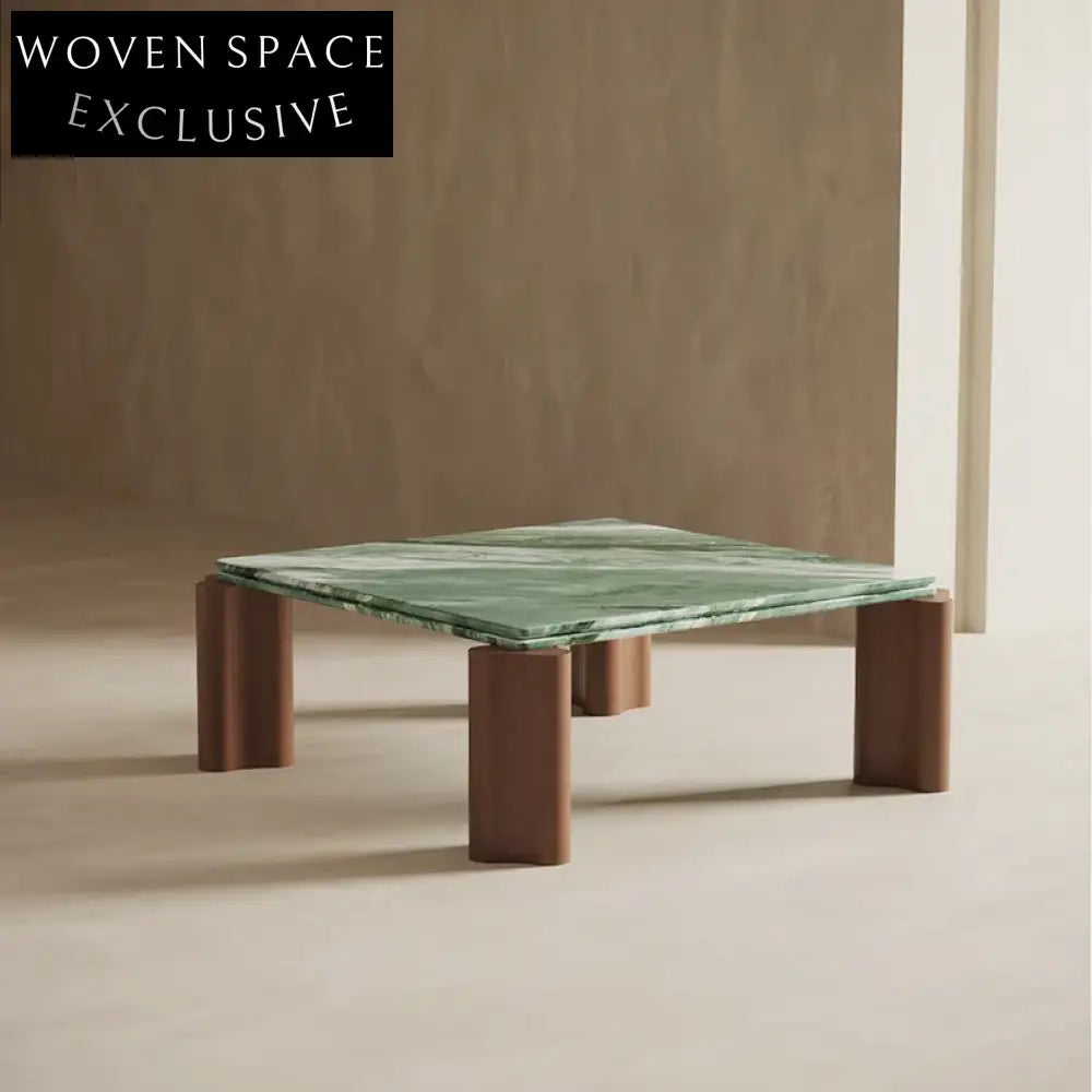 Luxury Natural Marble Round Coffee Table for Elegant Living Rooms Home