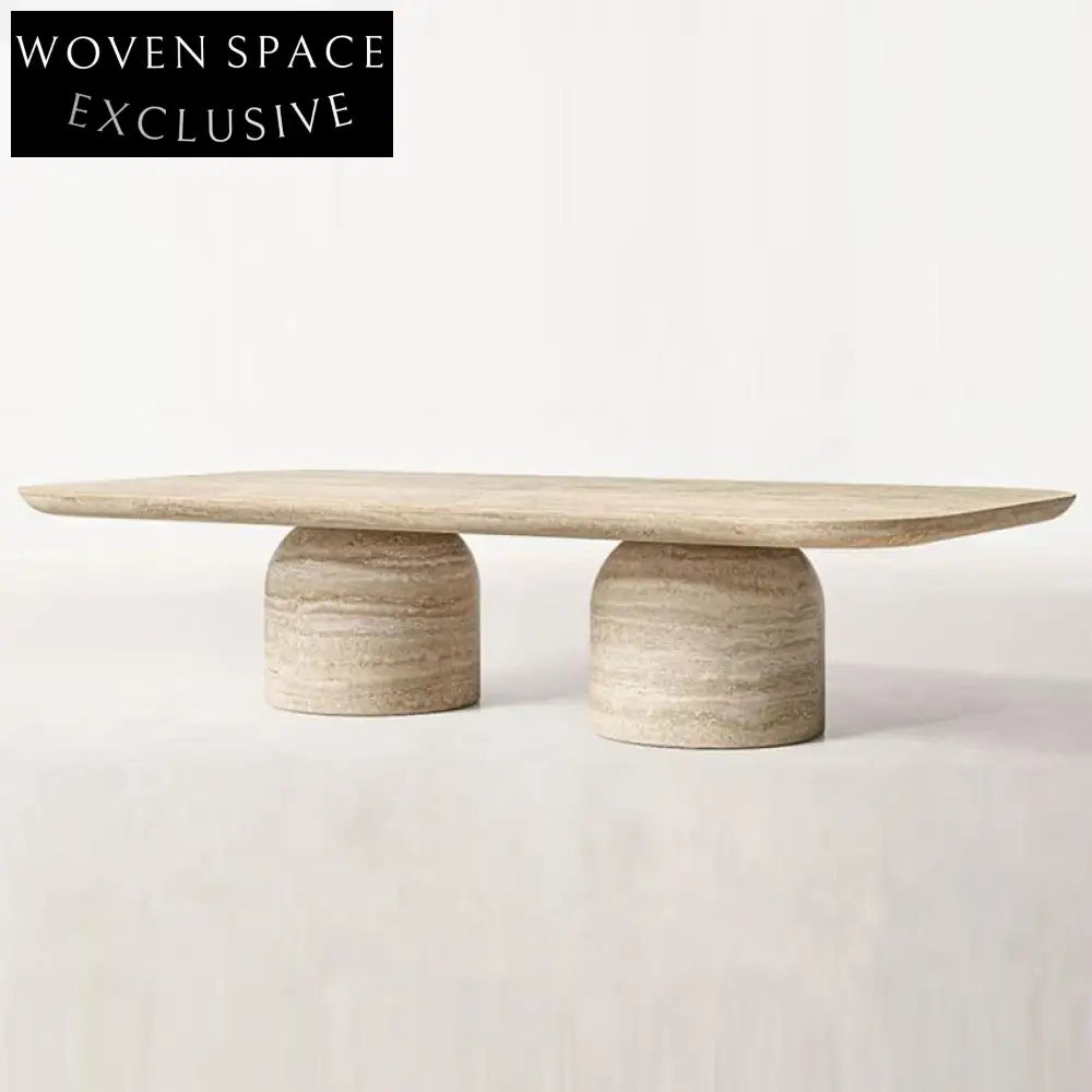 Luxury Natural Marble Square Coffee & Side Table Set, Modern Living Room Furniture