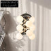 Luxury Nordic Ball Glass LED Ceiling Light Modern Chandelier Pendant Fixture