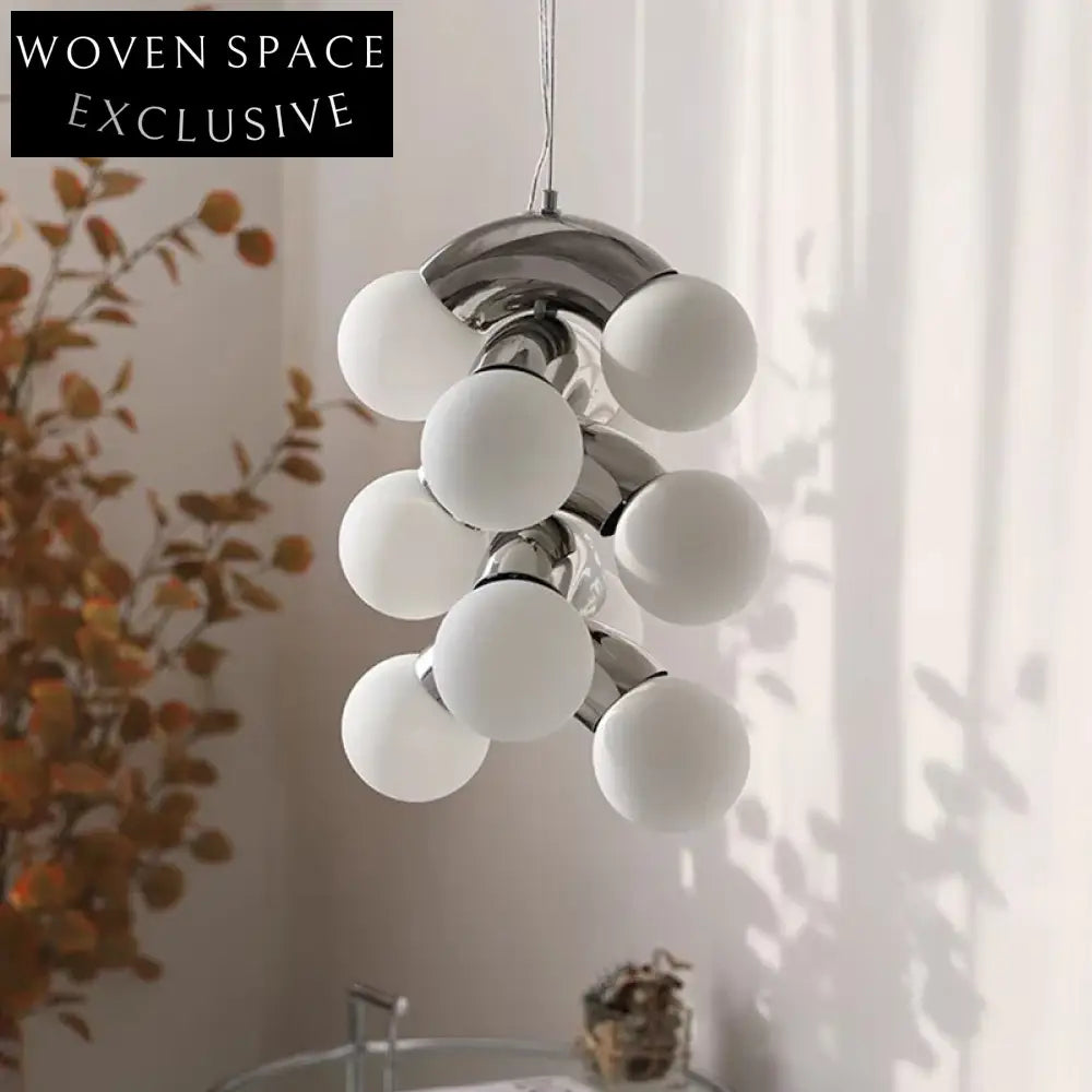 Luxury Nordic Ball Glass LED Ceiling Light Modern Chandelier Pendant Fixture