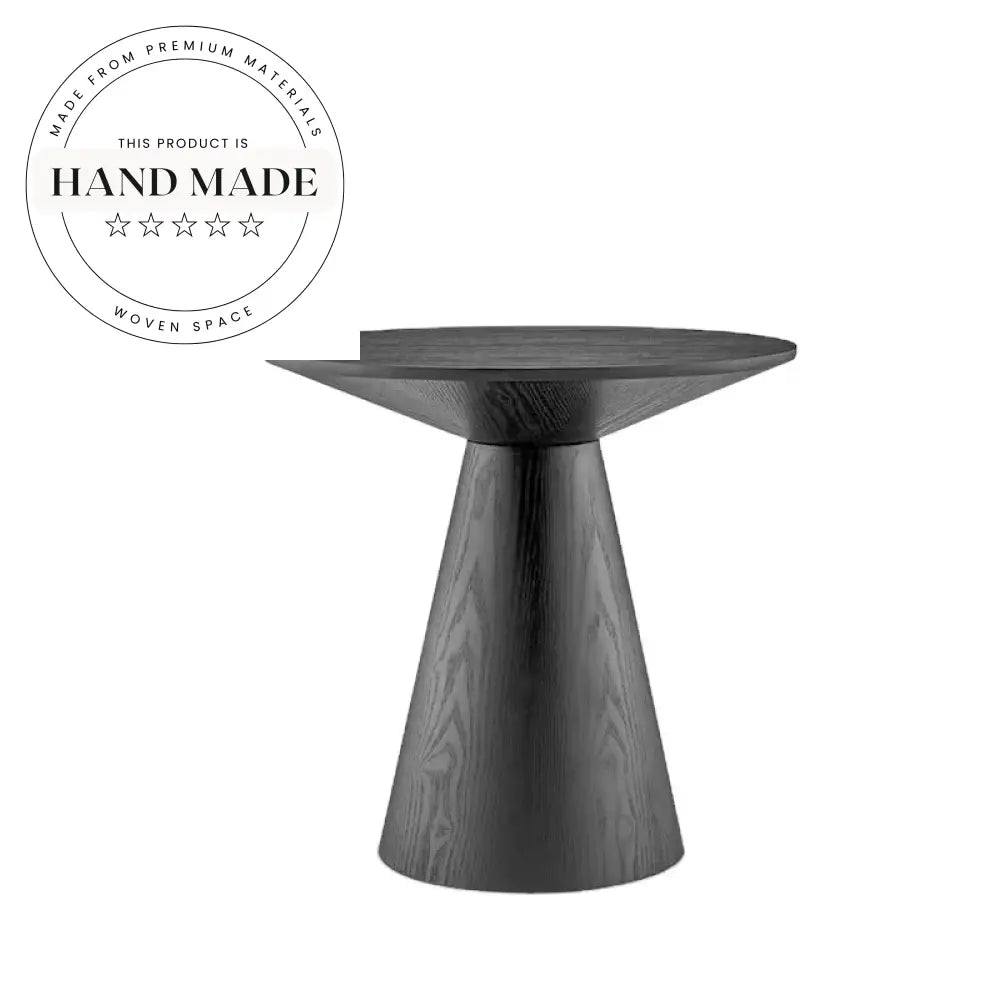 Luxury Nordic Round Solid Wood Modern Living Room End Table