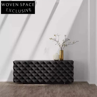 Luxury Nordic Solid Wood TV Console Cabinet - Hallway Side Buffet Table