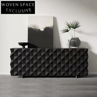 Luxury Nordic Solid Wood TV Console Cabinet - Hallway Side Buffet Table