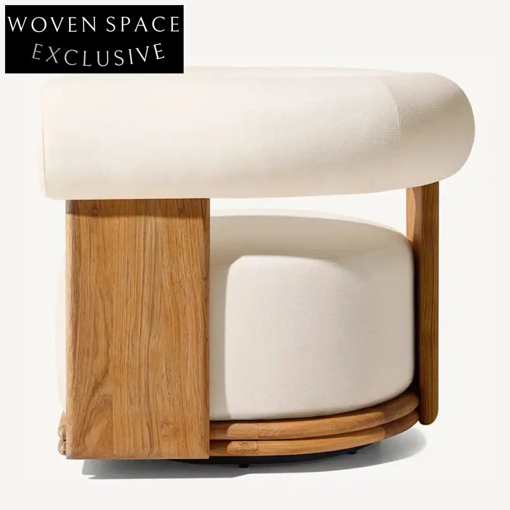 Luxury Outdoor Chaise Lounge Sofa, Waterproof Fabric, 3-Seat Sectional, Garden Sofa