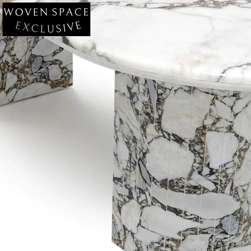 Luxury Oval Marble Dining Table, 10 Seater, Modern Italian Design Table