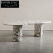 Luxury Oval Marble Dining Table, 10 Seater, Modern Italian Design Table