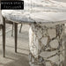 Luxury Oval Marble Dining Table, 10 Seater, Modern Italian Design Table