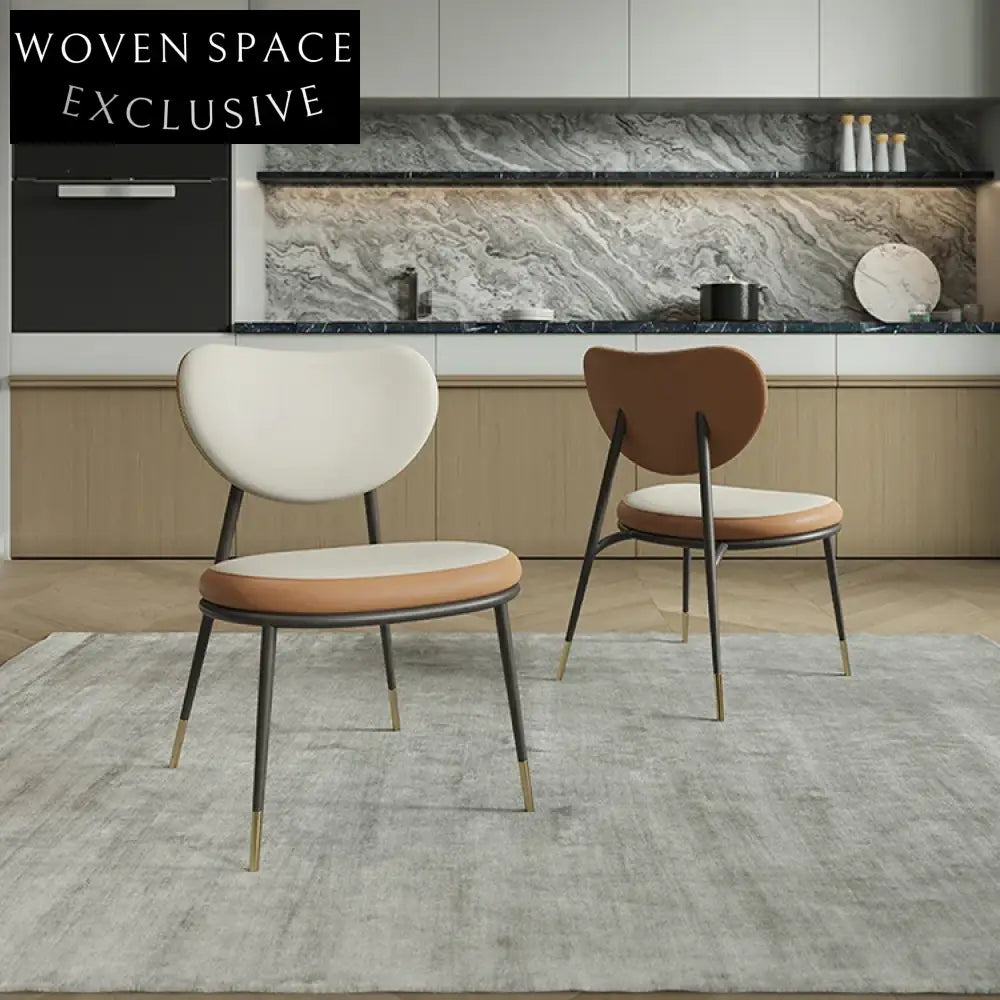 Luxury Oval Natural Marble Dining Table, Steel Base, Modern 6-Seat Set