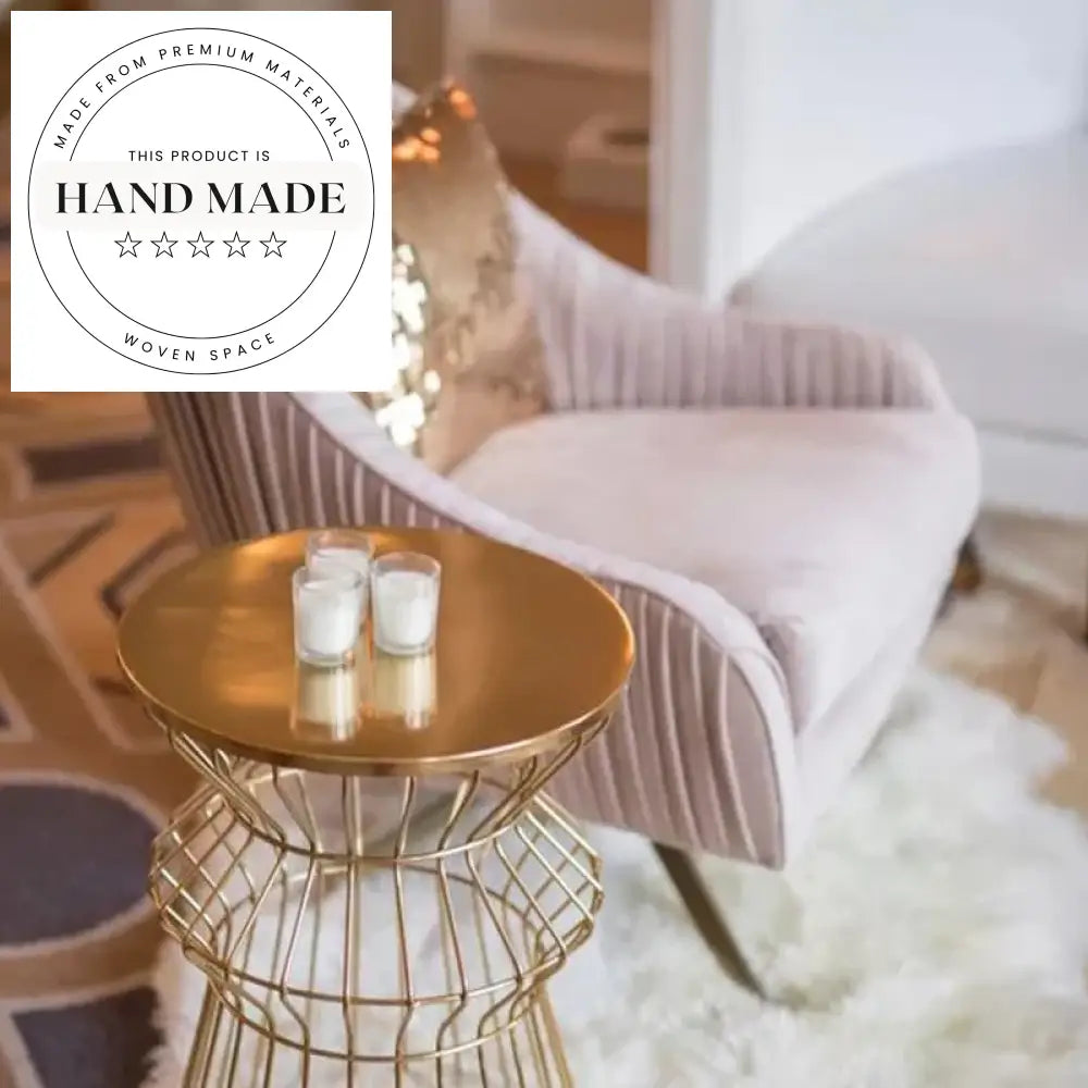 Luxury Pink Velvet Swivel Recliner Gold Metal Legs Modern Armchair