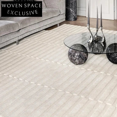 Luxury Polyester Modern Abstract Irregular Area Rug for Living Room Bedroom Carpet