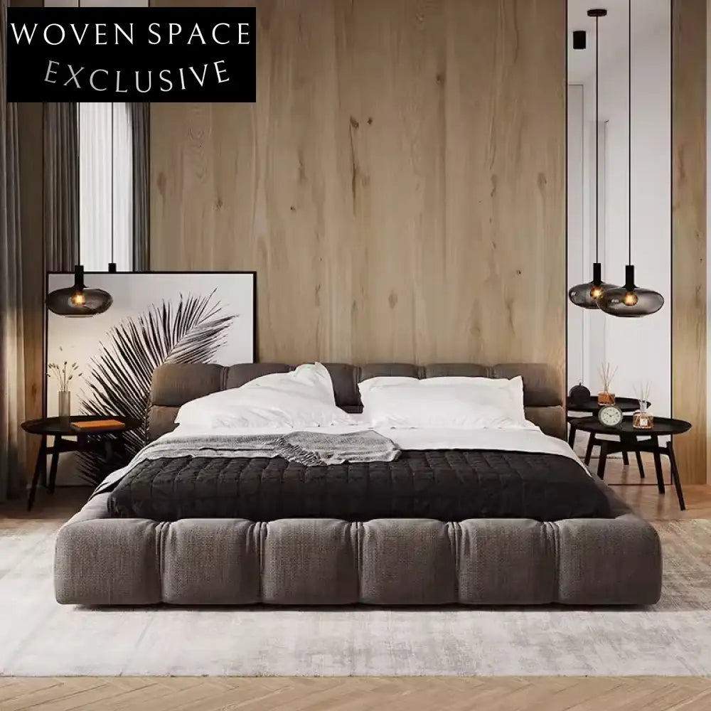 Luxury Queen Size Sponge Foam Mattress Bed for Modern Bedroom Furniture