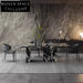 Luxury Rectangular 6-Seater Marble Dining Table, High-End Design
