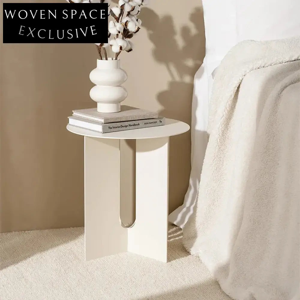 Luxury Round Marble Top Living Room Coffee Table with Metal Base