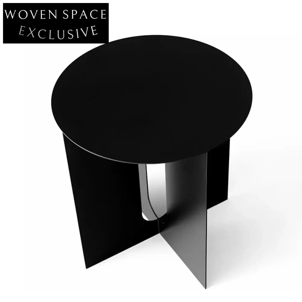 Luxury Round Marble Top Living Room Coffee Table with Metal Base