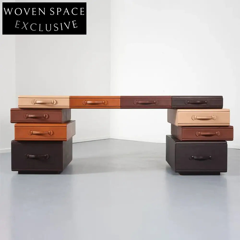 Luxury Solid Wood Console Table with Drawers for Hotel, Entryway, Bedroom