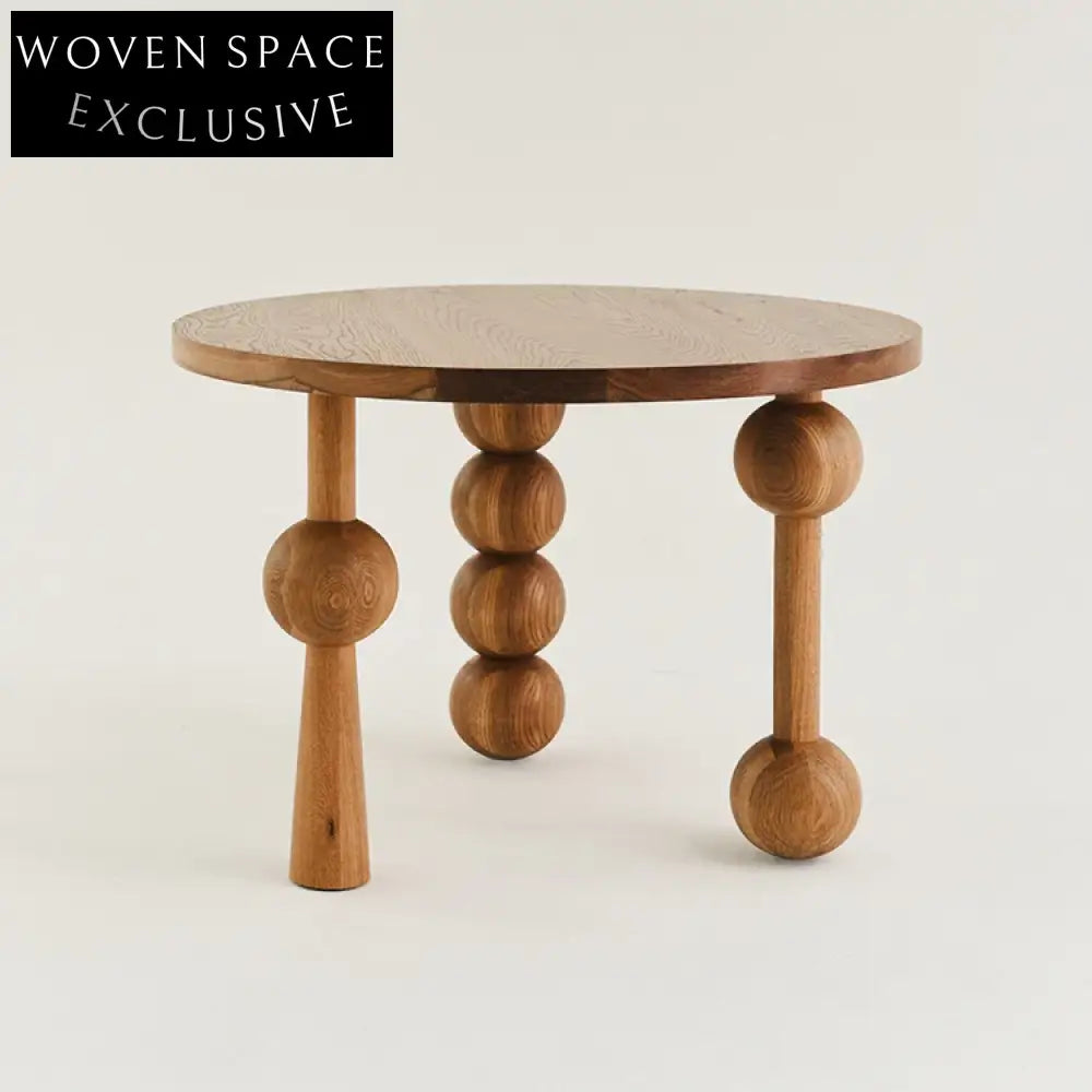 Luxury Solid Wood Dining Table for 8, Modern Rectangular Round Design Elegant Furniture