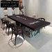 Luxury Solid Wood Marble Top 8-Seater Modern Dining Table for Home