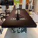 Luxury Solid Wood Marble Top 8-Seater Modern Dining Table for Home