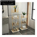 Luxury Stainless Steel 4-Tier Freestanding Bathroom Shower Caddy Organizer Rack