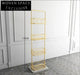 Luxury Stainless Steel 4-Tier Freestanding Bathroom Shower Caddy Organizer Rack