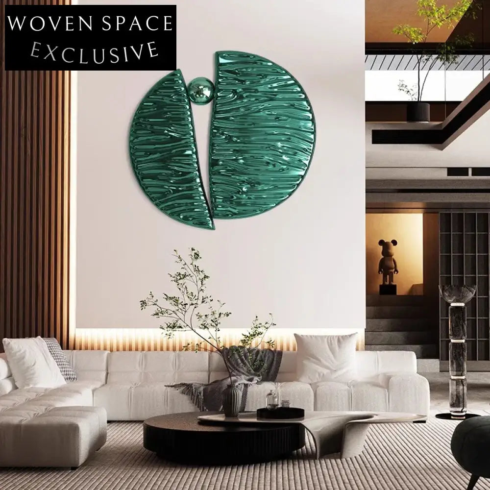 Luxury Stainless Steel Abstract Wall Art Hanging Decor for Modern Interiors