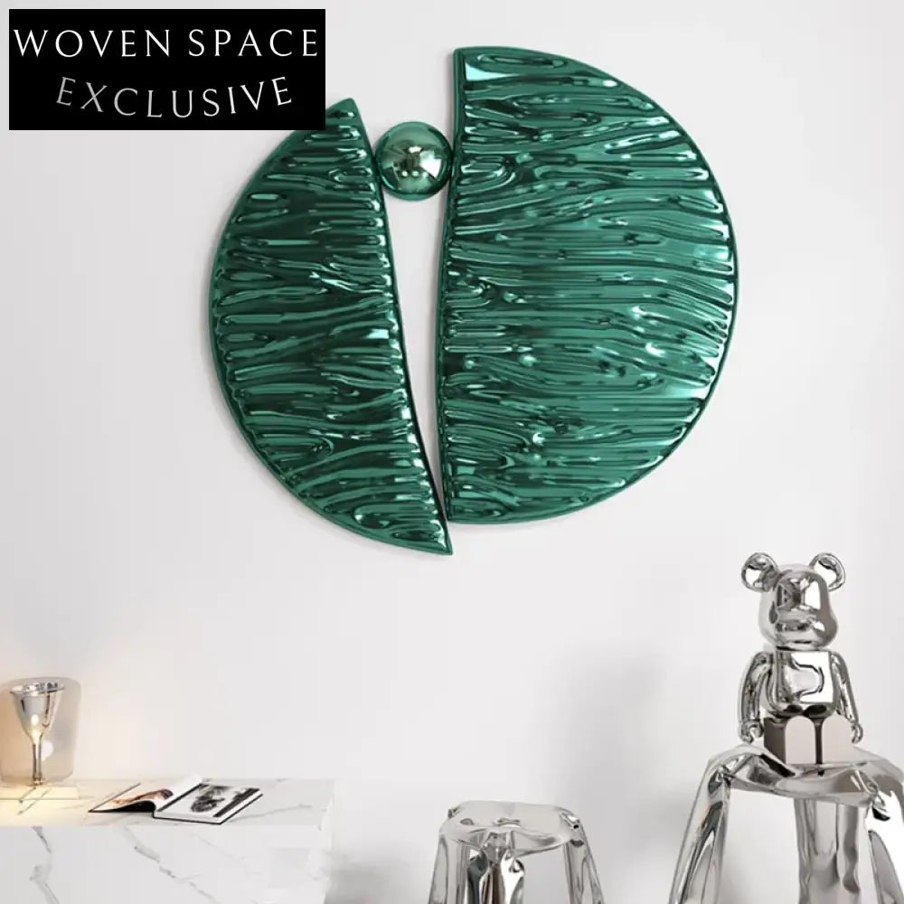 Luxury Stainless Steel Abstract Wall Art Hanging Decor for Modern Interiors