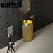 Luxury Stainless Steel Pedestal Hand Wash Basin - Modern Bathroom Sink