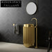 Luxury Stainless Steel Pedestal Hand Wash Basin - Modern Bathroom Sink
