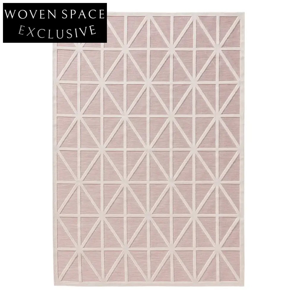 Luxury Striped Polyester Wilton Rug - Modern Geometric Floor Covering