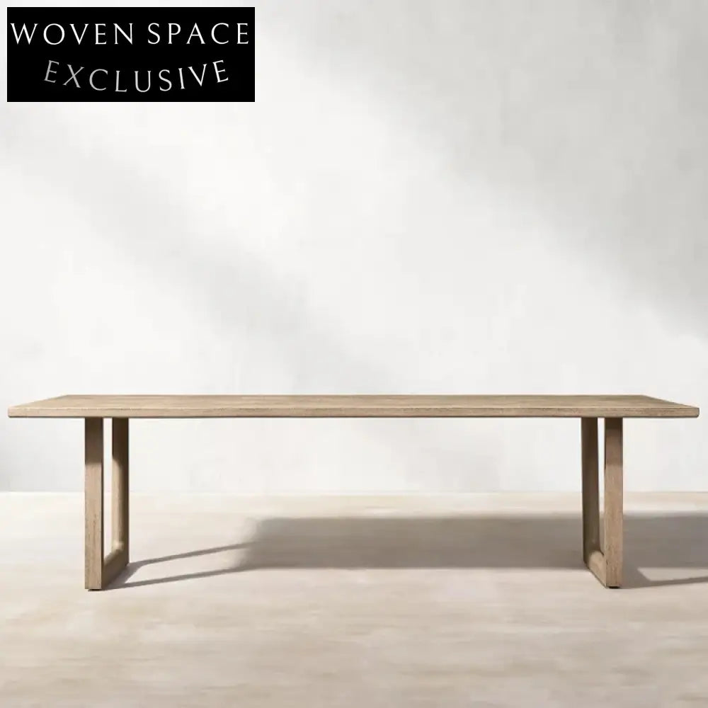 Luxury Teak Outdoor Dining Set with Armchairs & Table for Patio Garden