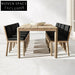 Luxury Teak Wood Outdoor Dining Furniture Collection with Weatherproof Cushions