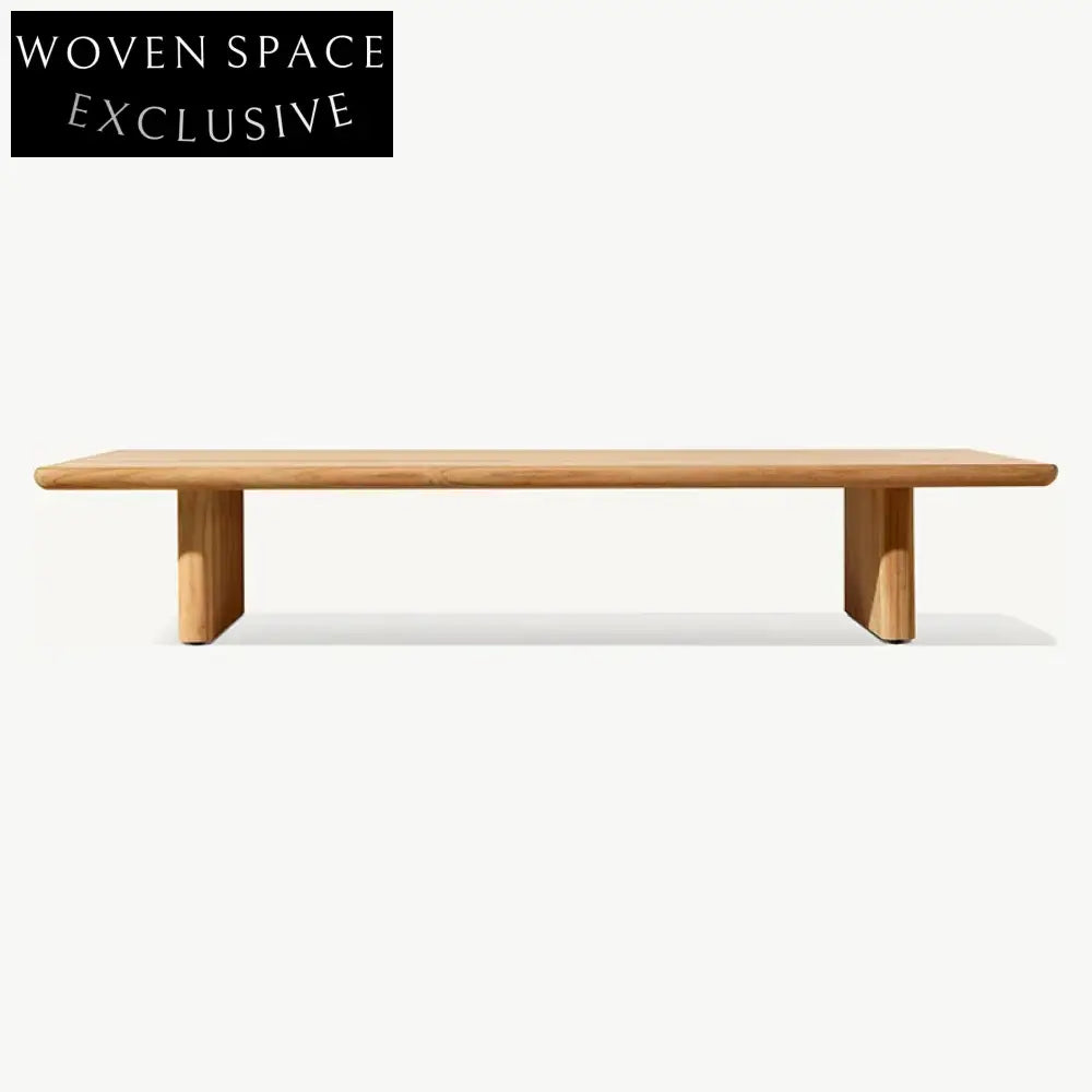 Luxury Teak Wood Outdoor Sofa Set with Quick-Dry Cushions for Patio