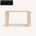 Luxury Travertine Console Table Entryway Hallway Accent Stone Design