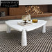 Luxury Triangle Natural Marble Stone Top Modern Living Room Coffee Table