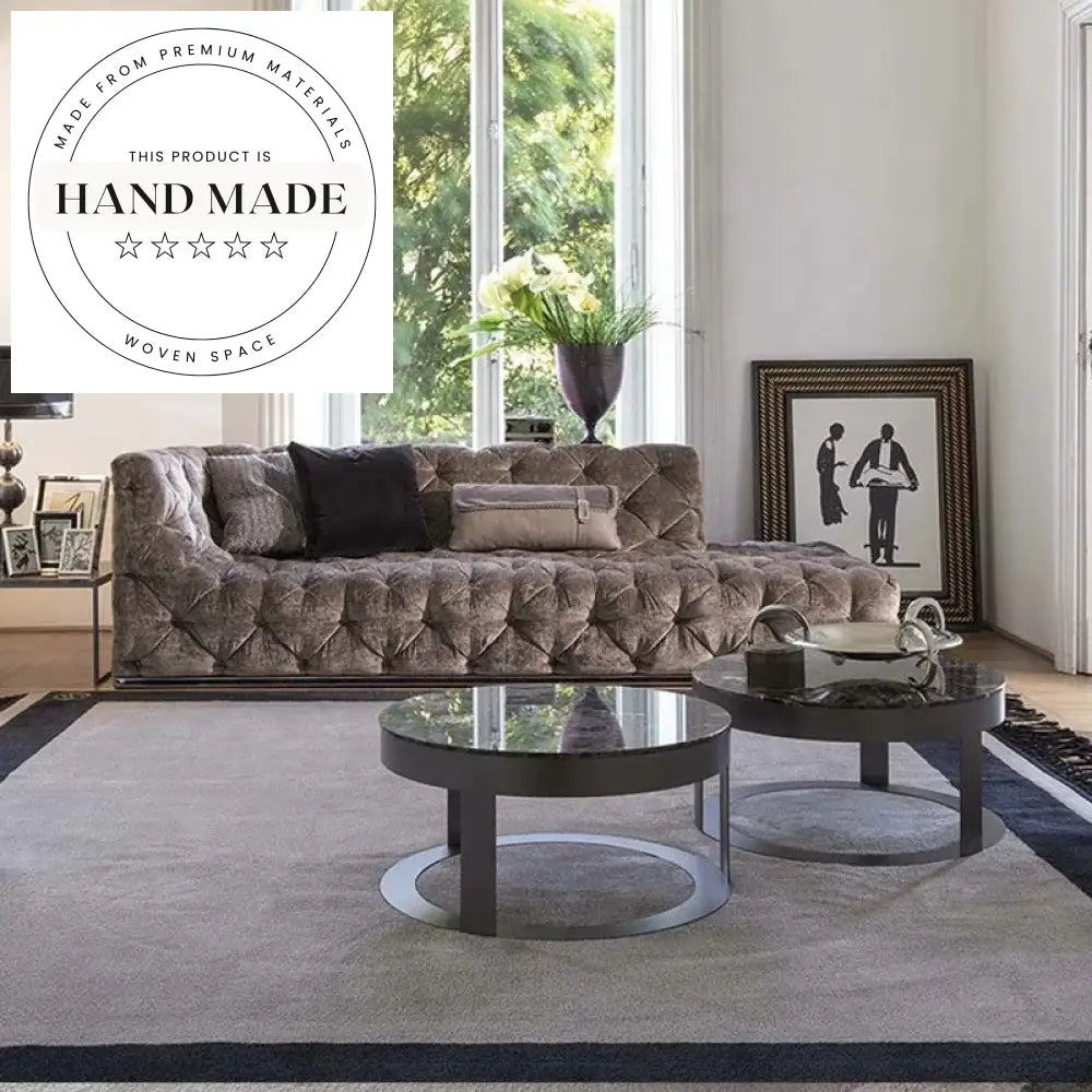 Luxury Tufted Velvet Chesterfield Post Modern Living Room Arm Sofa