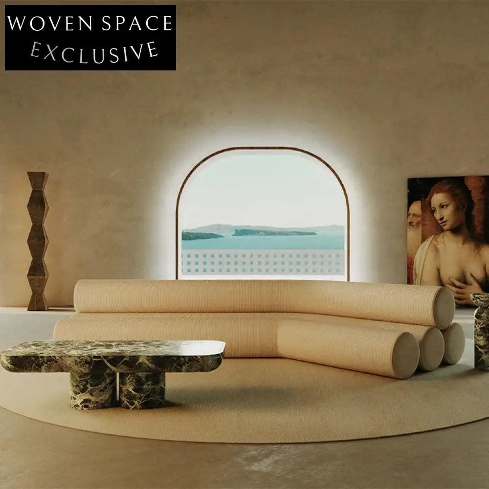 Luxury U-Shape Velvet Corner Sofa Set, Modern Large Living Room Combination Sofa