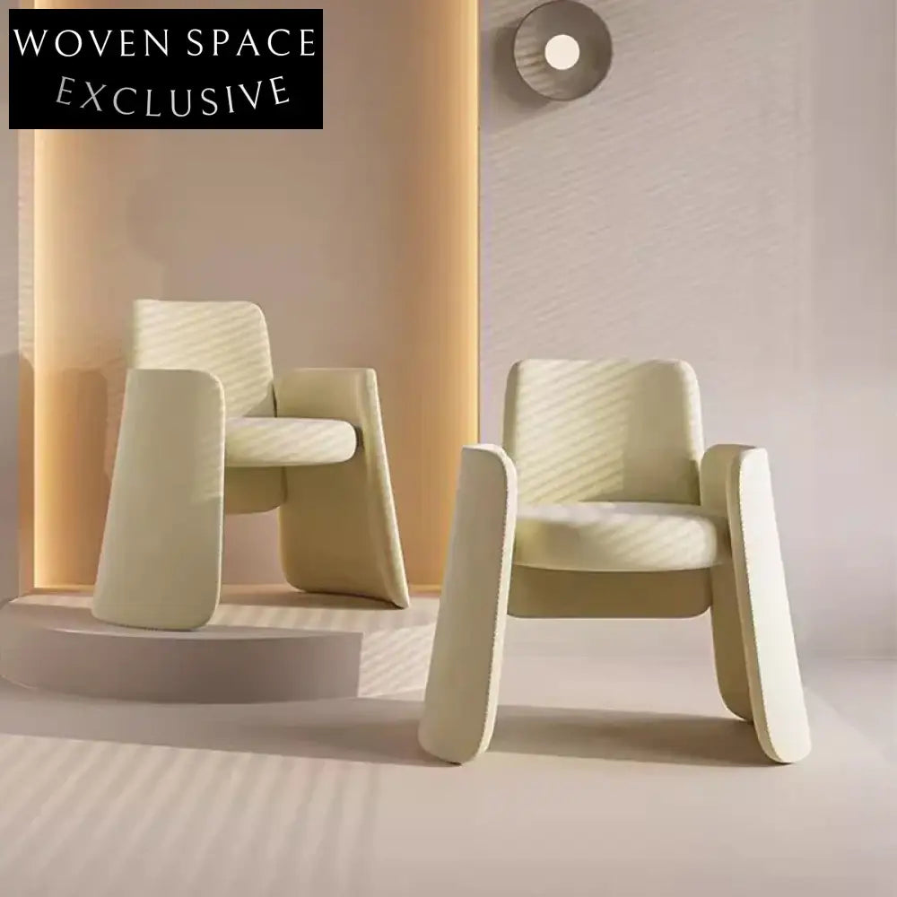 Luxury Velvet Armrest Dining Chair, Modern Accent Design for Hotels & Homes