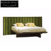 Luxury Velvet Fabric King Size Bed Frame, Modern Hotel Style Bed