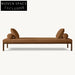 Luxury Velvet Fabric Minimalist 2-Seater Bed End Ottoman Bench