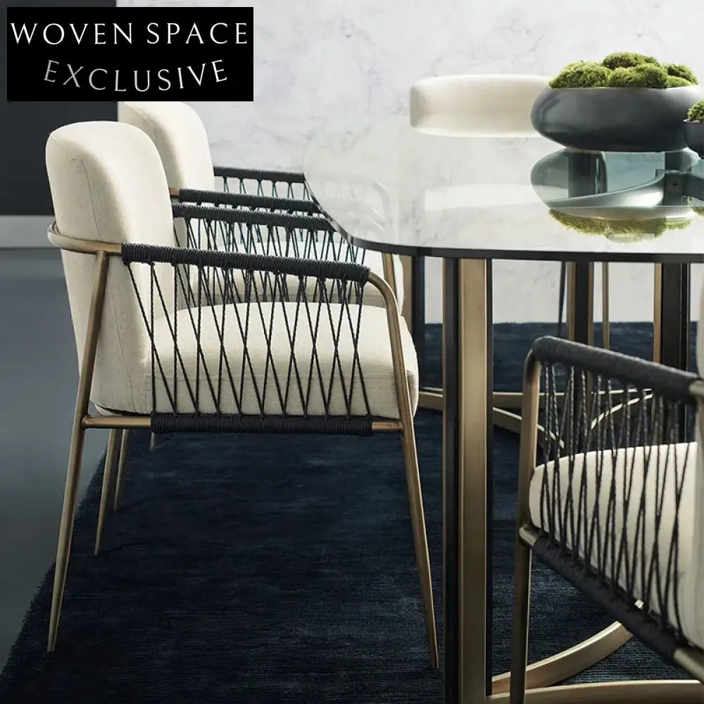 Luxury Velvet Fabric Restaurant Dining Chair with Gold Metal Legs