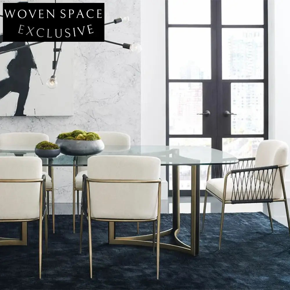 Luxury Velvet Fabric Restaurant Dining Chair with Gold Metal Legs