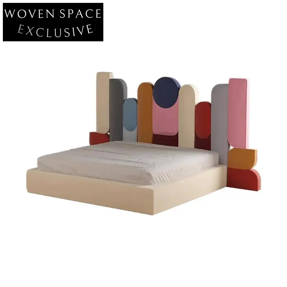 Luxury Velvet King Size Bed Frame, High Headboard, Modern Soft Upholstery