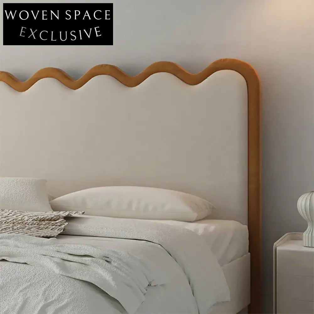 Luxury Velvet King Size Bed Frame, Modern Tall Italian Headboard Bed