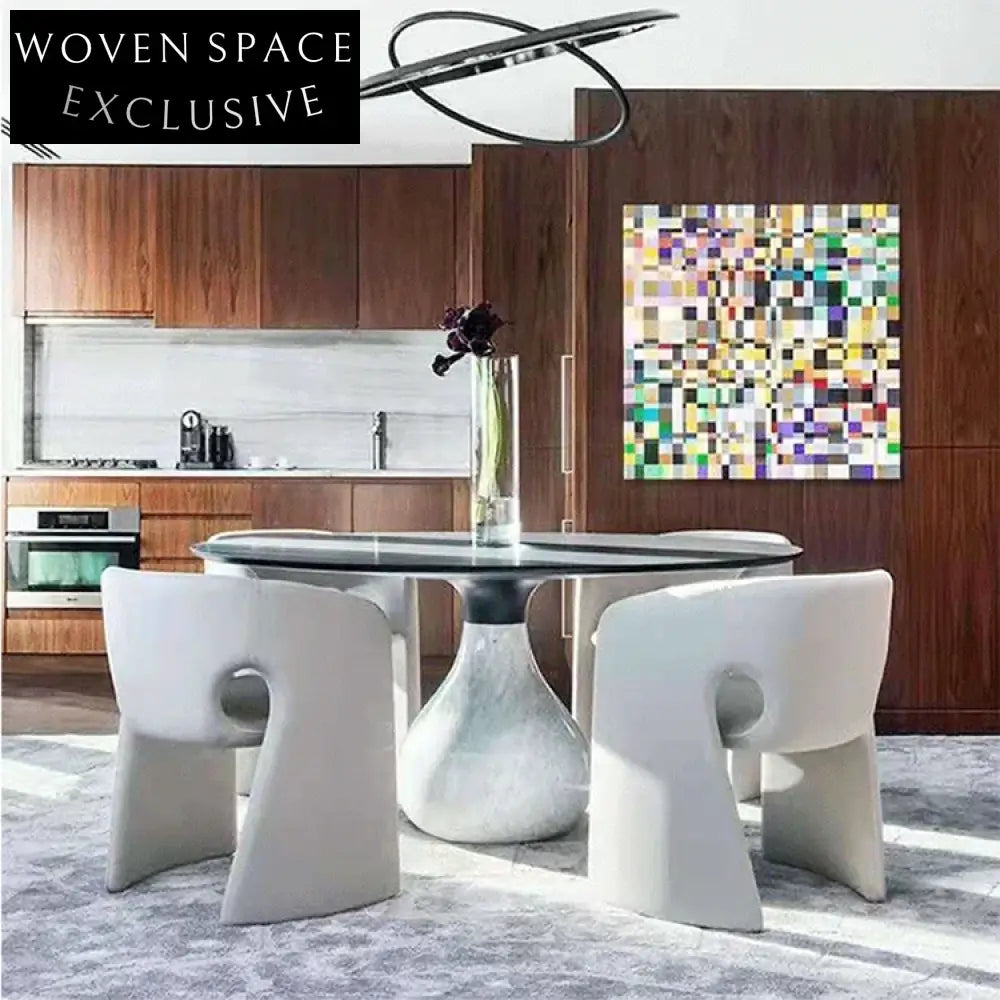 Luxury Velvet Nordic Dining Chair with Sturdy Wood Frame