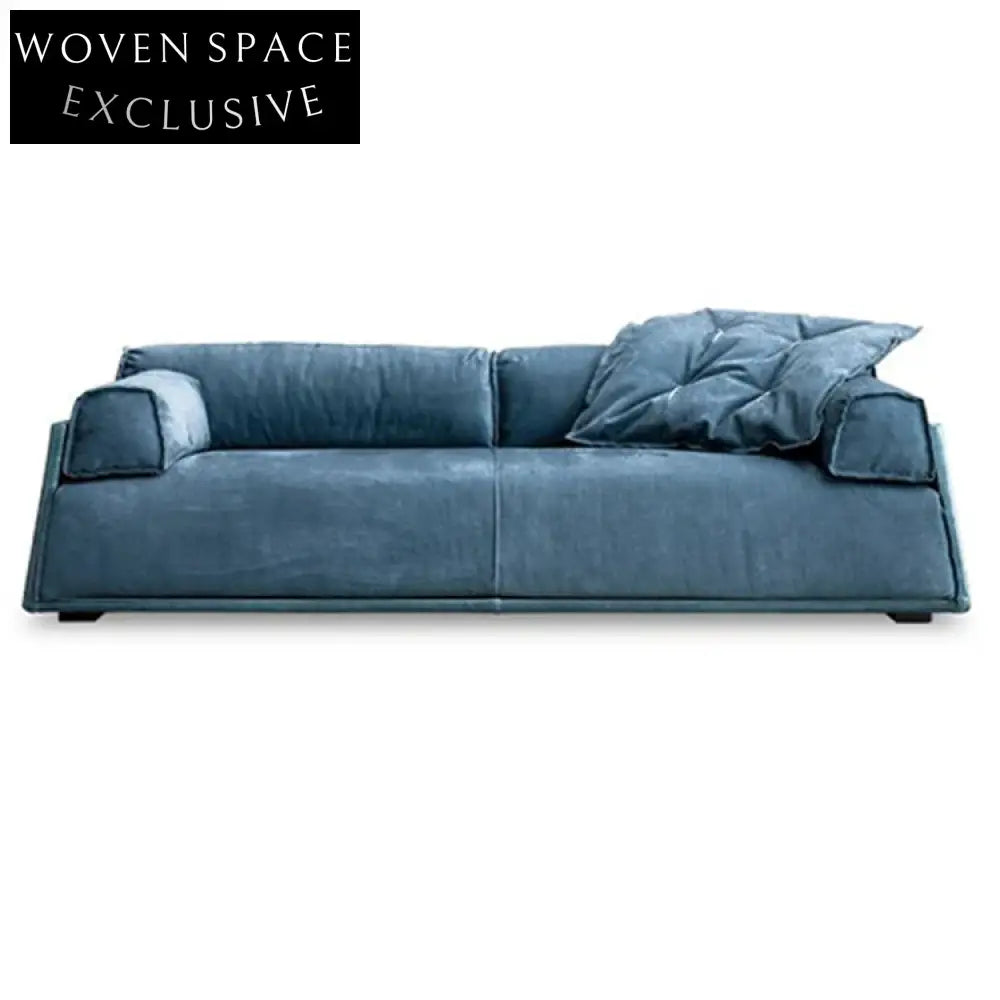 Luxury Velvet Sectional Sofa Set with Modern I-Shape Legs for Living Room