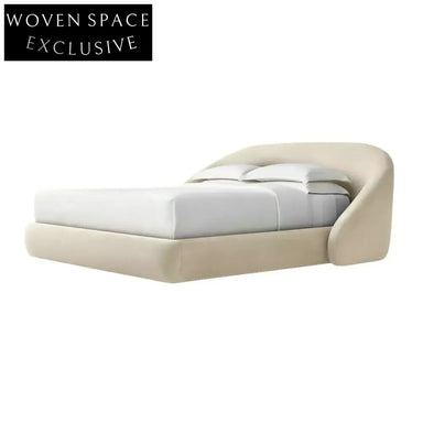 Luxury Velvet Tufted Platform Bed Frame with Storage, Modern Design, Multiple Sizes