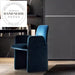 Luxury Velvet Upholstered Nordic Designer Armchair Modern Dining Chair