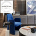 Luxury Velvet Upholstered Nordic Designer Armchair Modern Dining Chair