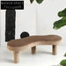 Luxury Velvet Upholstered Ottoman Bench with Modern Metal Base Design